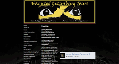 Desktop Screenshot of ghostingettysburg.com