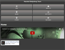 Tablet Screenshot of ghostingettysburg.com